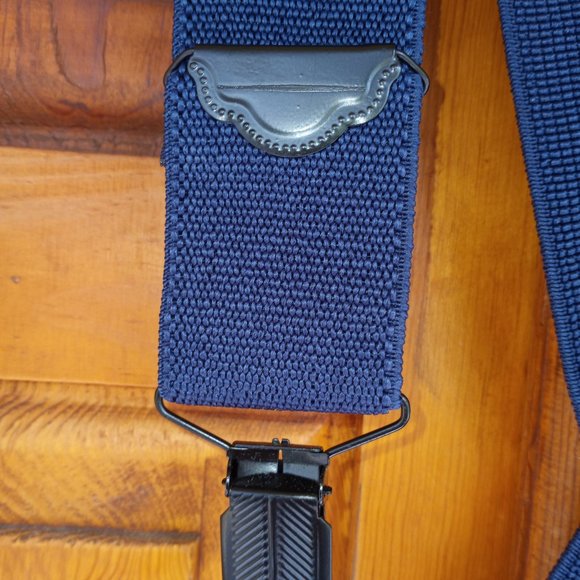blue suspenders    LIKE NEW - Picture 4 of 10